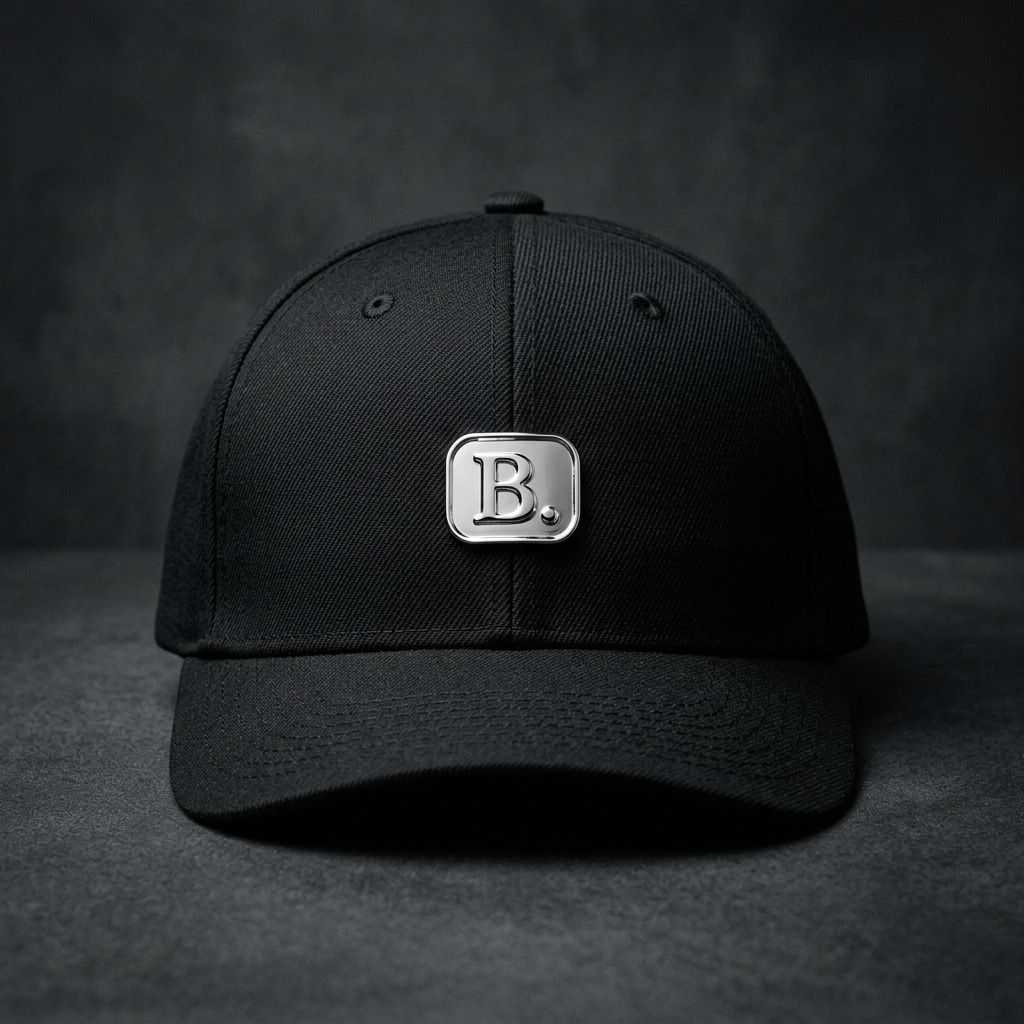 The Signature B - Hammered Silver-Finish