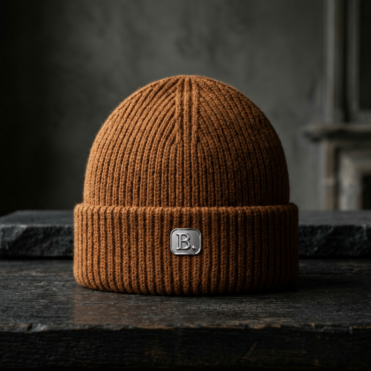 The Urban Beanie - Hammered Silver-Finish
